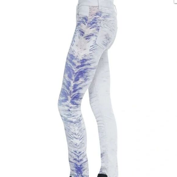 IRO Nedra Splash Blue Jeans - Picture 2 of 7